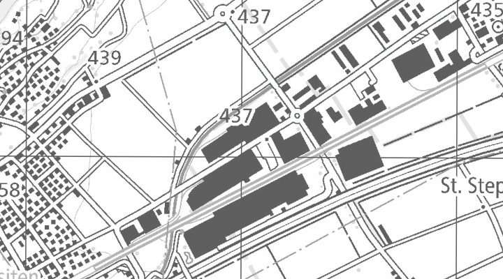 Kartenausschnitt: Industriestrasse 11, 4623 Neuendorf
