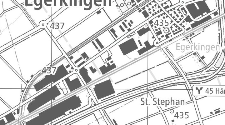 Kartenausschnitt: Froschackerstrasse 6, 4622 Egerkingen