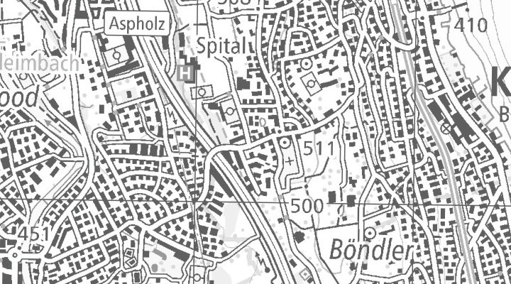 Kartenausschnitt: Dorfstrasse 132, 8802 Kilchberg