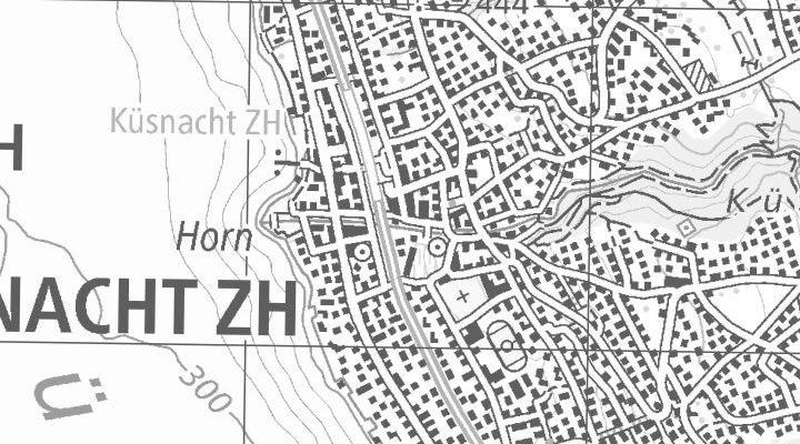 Kartenausschnitt: Dorfstrasse 22, 8700 Küsnacht