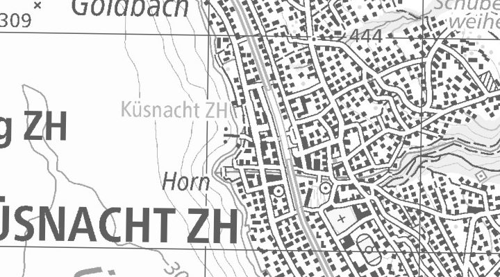 Kartenausschnitt: Seestrasse 120, 8700 Küsnacht-Zürich