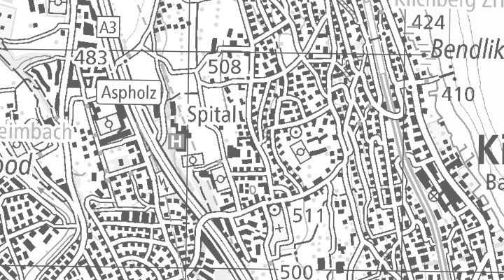 Kartenausschnitt: Stockenstrasse 124, 8802 Kilchberg ZH