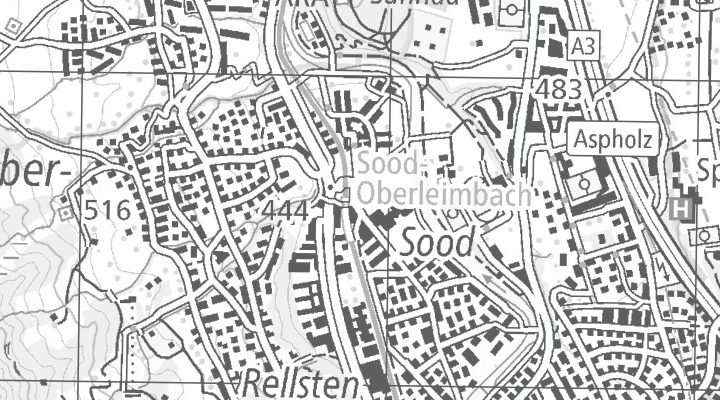 Kartenausschnitt: Soodstrasse 52, 8134 Adliswil