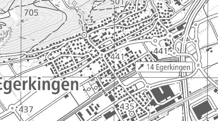 Kartenausschnitt: 4622 Egerkingen