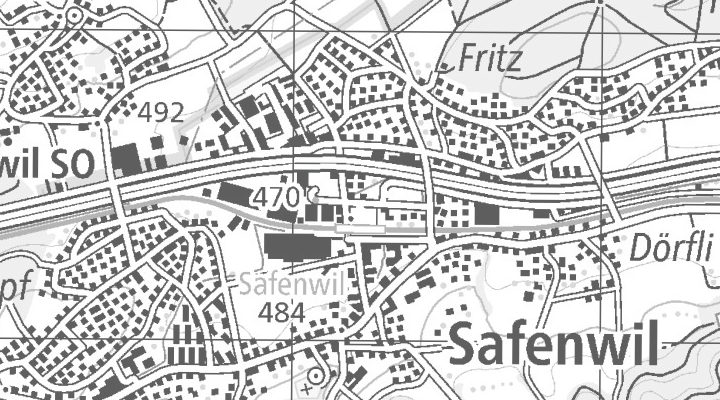 Kartenausschnitt: Schürmattstrasse, 5745 Safenwil