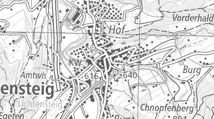 Kartenausschnitt: Löwengasse 2, 9620 Lichtensteig