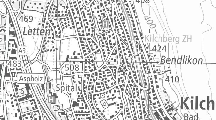 Kartenausschnitt: Seestrasse 204, 8802 Kilchberg