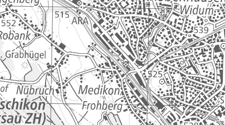 Kartenausschnitt: Neugrundstrasse 4, 8620 Wetzikon ZH