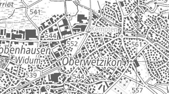 Kartenausschnitt: Stationsstrasse 15, 8623 Wetzikon