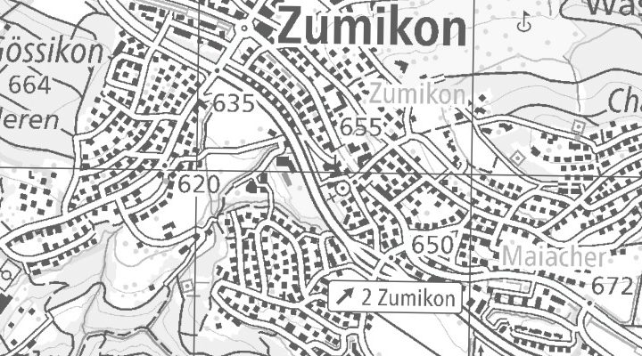 Kartenausschnitt: Zumikon