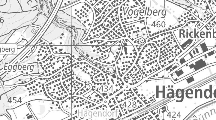 Kartenausschnitt: Industriestrasse Ost 10, 4614 Hägendorf