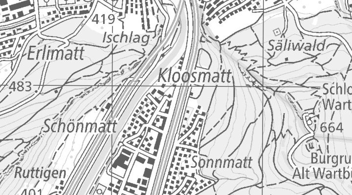 Kartenausschnitt: Oltnerstrasse 127, 4663 Aarburg