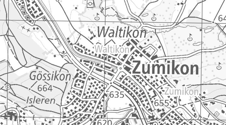 Kartenausschnitt: Morgental 35, 8126 Zumikon