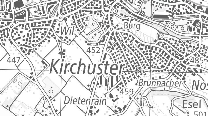 Kartenausschnitt: Riedikerstrasse 5, 8610 Uster