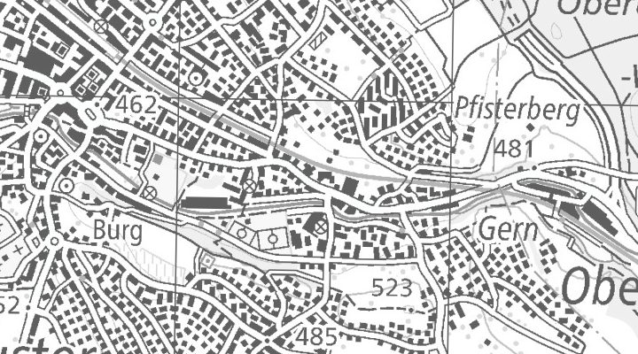 Kartenausschnitt: Aathalstrasse 21, 8610 Uster
