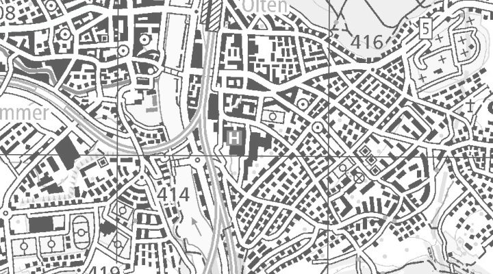 Kartenausschnitt: Louis Giroud-Strasse 20, 4600 Olten