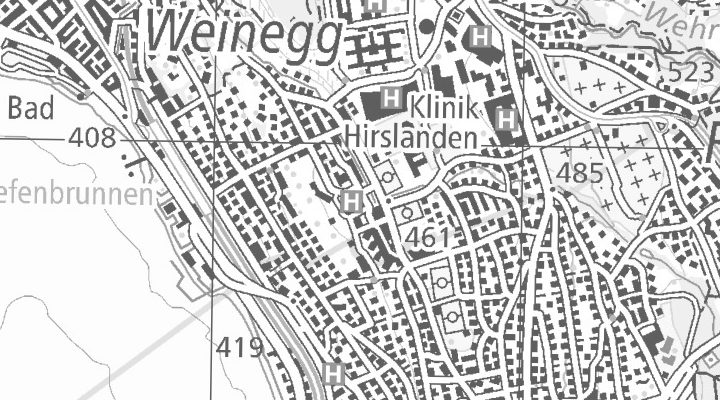 Kartenausschnitt: Bleulerstrasse 60, 8008 Schweizerische Epilepsie-Stiftung | Bleulerstrasse