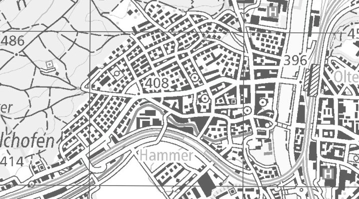 Kartenausschnitt: Ziegelackerstrasse 5, 4600 SO Olten