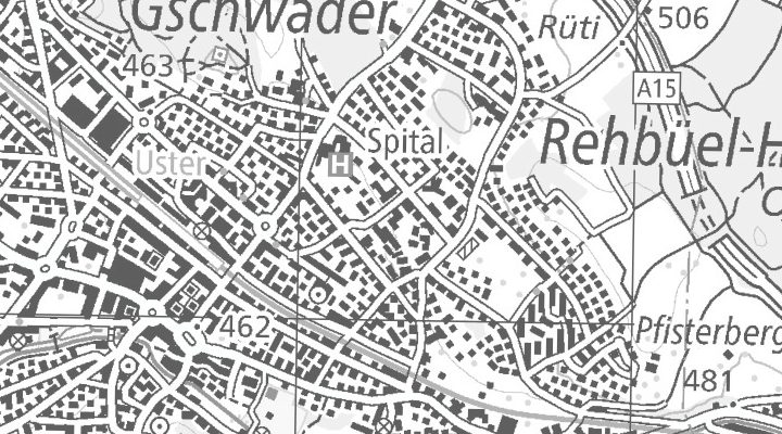 Kartenausschnitt: Asylstrasse 24, 8610 Uster