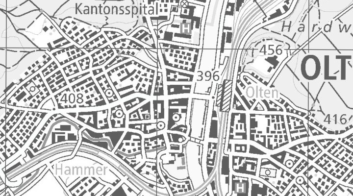 Kartenausschnitt: Frohburgstrasse 9, 4600 Olten