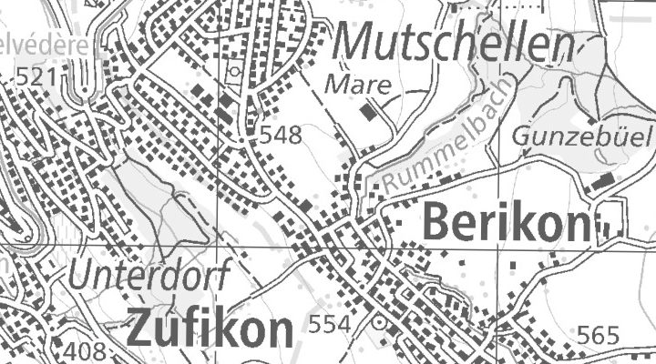 Kartenausschnitt: Welschlohstrasse 299, Mutschellen, 8965 Berikon