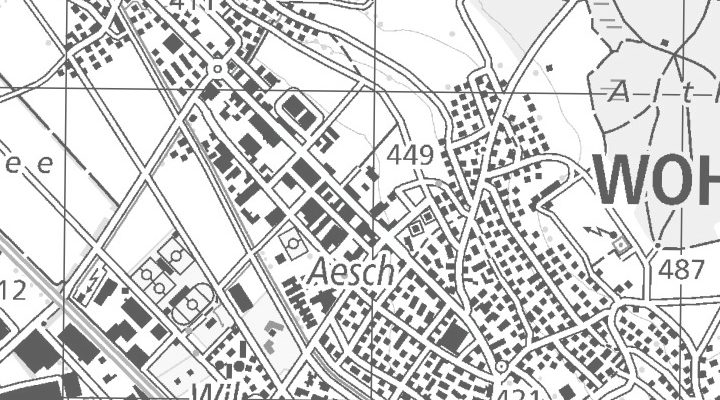Kartenausschnitt: Lägernstrasse 11, 5610 Wohlen AG