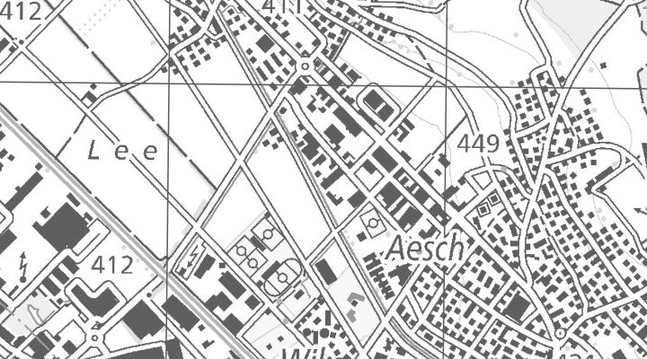 Kartenausschnitt: Rigackerstrasse 11, 5610 Wohlen AG