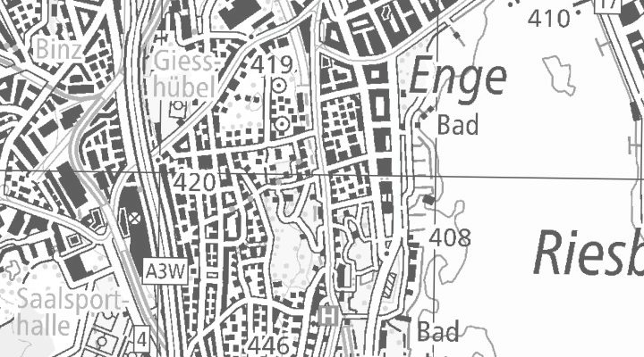 Kartenausschnitt: Seestrasse 84, 8002 Zürich