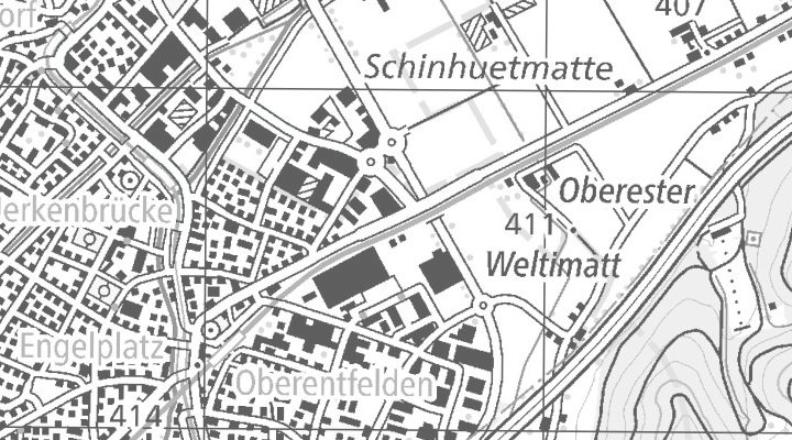 Kartenausschnitt: Suhrerstrasse 57, 5036 Oberentfelden
