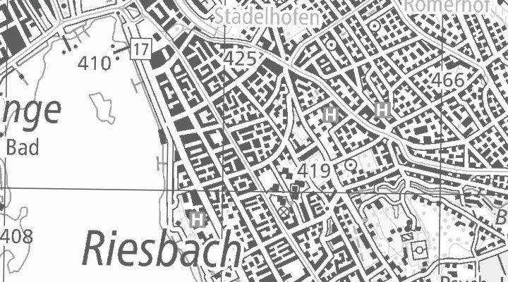 Kartenausschnitt: Florastrasse 44, 8008 Zürich