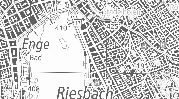 Kartenausschnitt: Utoquai 47/49, 8008 Zürich Utoquai