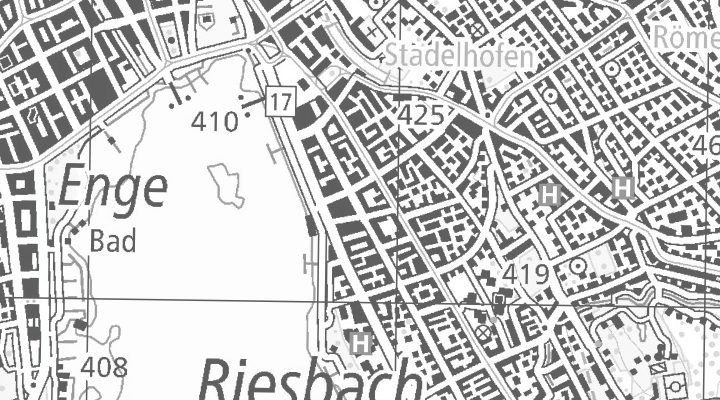 Kartenausschnitt: Dufourstrasse 47, 8008 Zürich