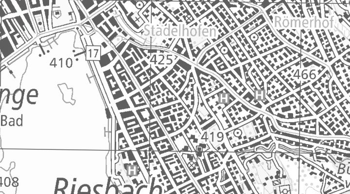 Kartenausschnitt: Mühlebachstrasse 72, 8008 Zürich
