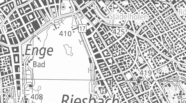 Kartenausschnitt: Utoquai 45, 8008 Zürich
