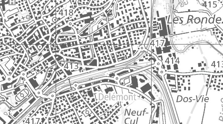 Kartenausschnitt: Jura, 2800 Jura