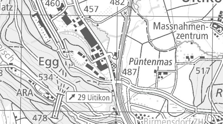 Kartenausschnitt: Urdorferstrasse 2, 8903 Birmensdorf