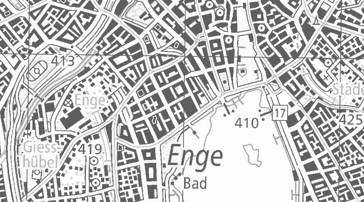 Kartenausschnitt: Gotthardstrasse 5, 8002 Zürich