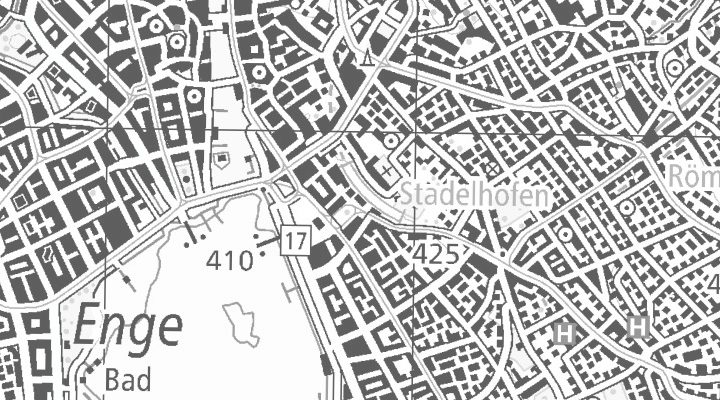 Kartenausschnitt: Stadelhoferstrasse 8, 8001 Zürich