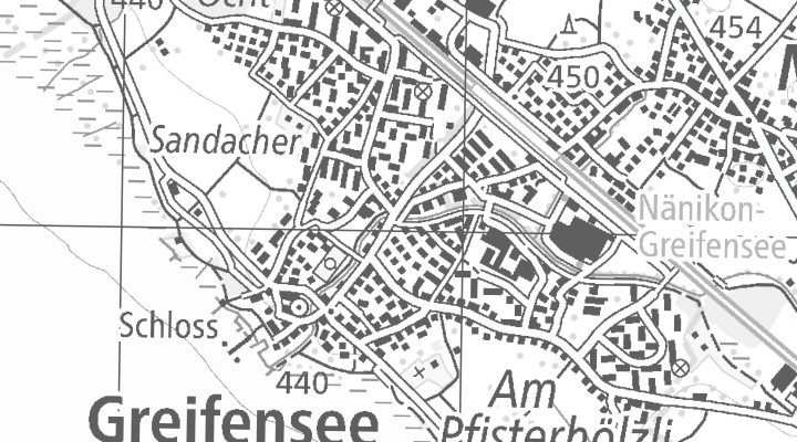 Kartenausschnitt: Hauptstrasse, 8606 Greifensee