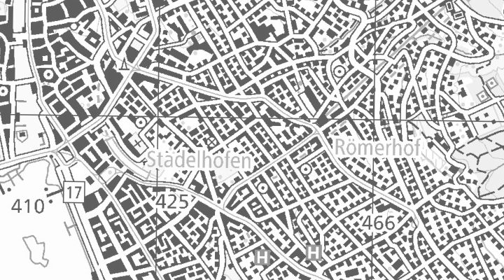Kartenausschnitt: Englischviertelstrasse 24, 8032 Zürich