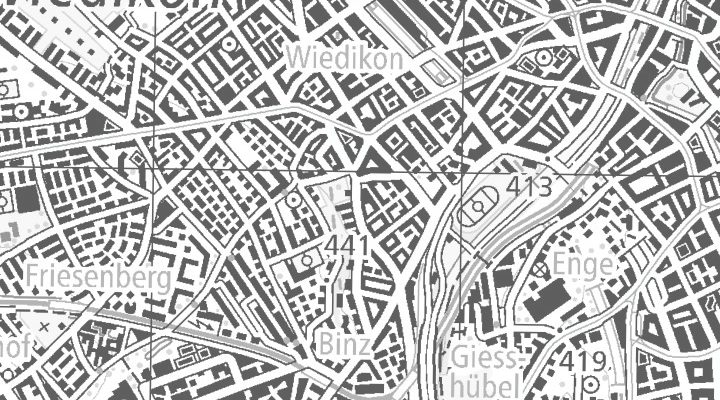 Kartenausschnitt: Steinstrasse 21, 8003 Zürich