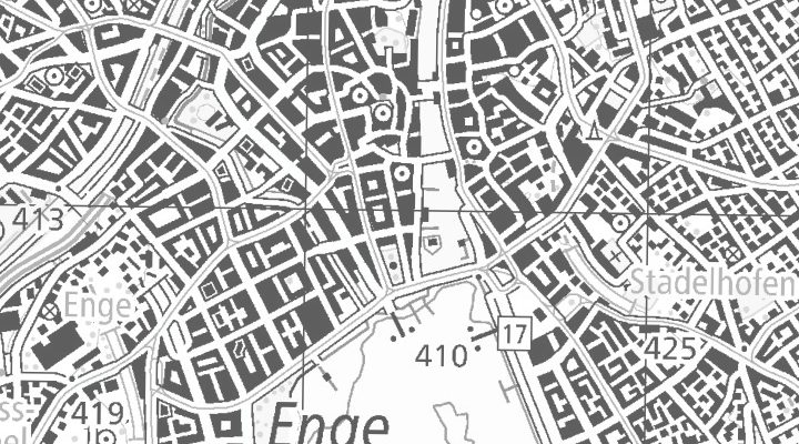 Kartenausschnitt: Fraumünsterstrasse 12, 8001 Zürich