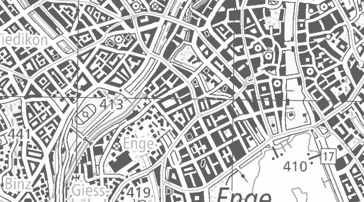 Kartenausschnitt: Tödistrasse 60, 8002 Zürich