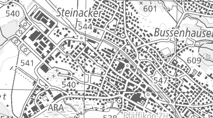 Kartenausschnitt: Kempttalstrasse 56, 8330 Pfäffikon ZH
