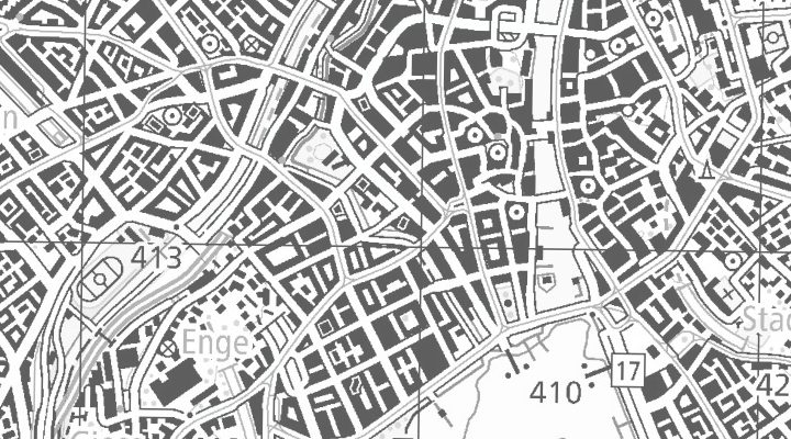 Kartenausschnitt: Bärengasse 29, 8001 Zürich