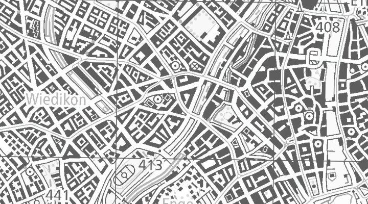 Kartenausschnitt: Stauffacherstrasse  8, 8004 Zürich