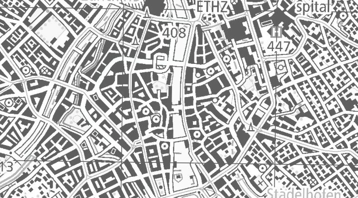 Kartenausschnitt: Hagenholzstrasse 56, 8001 Zürich