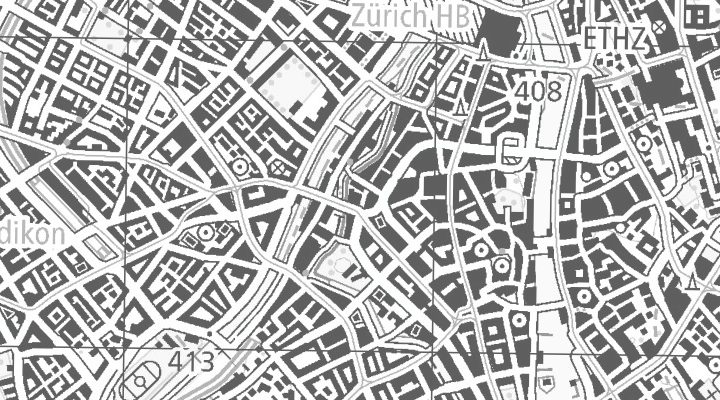 Kartenausschnitt: Löwenstrasse, 8001 Zürich