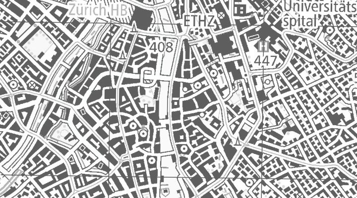 Kartenausschnitt: Rosengasse 10, 8001 Zürich