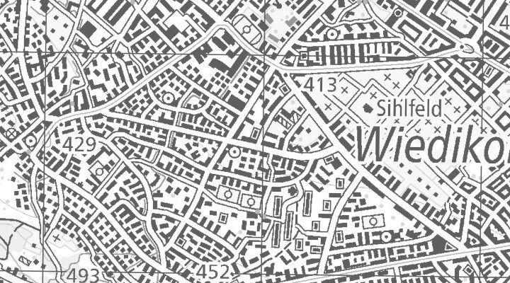 Kartenausschnitt: Fellenbergstrasse 218, 8047 Zürich